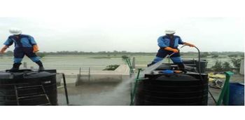 Hydros Water Tank Cleaning Service Technology hydros Tank Type Concrete Pricing Strategy Inexpensive Rates Frequency Quarterly, One Time, Yearly, - Hallmark Hydro Projects - India