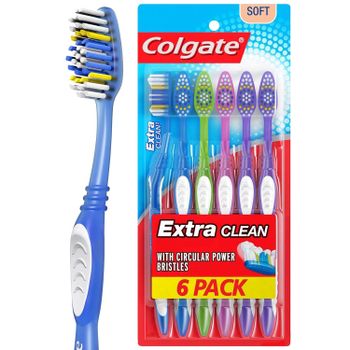 Hot Sale Colgate Toothbrush Soft Bristles Ergonomic Handle Daily Oral Care Wholesale Best Price - S-SQUAD - France