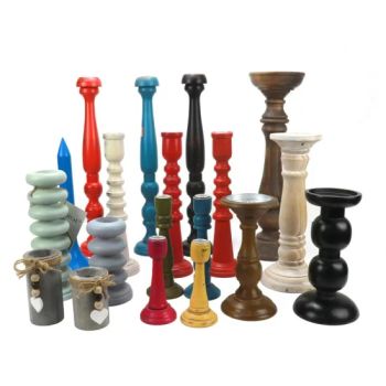 Wood Tealight Candle Holder Candle Holder Wood - Caoxian Zhongyi Wooden Co.,Ltd - China