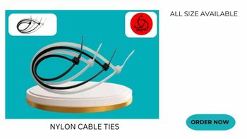 White Nylon Cable Tie Color White Brand Bharat Finish Plain Length 150 mm Material Nylon Packaging Type Box Type Nylon Cable - Bharat Electric Corporation - India