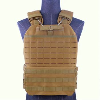 Gym Cross Fitness Body Color Tactical Plate Carrier Laser Cut Molle Tactical Weight Vest Multicam Tactical Vest Weight Vest for Training Fitness with Plates - Rizhao Shangshuo International Trading Co., Ltd. - China