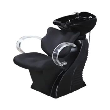 Hair Salon Furniture Black Shampoo Chairs Salon Sink Shampoo Bowl Washing Chair - Henan Eminent Medical Devices Co., Ltd. - China