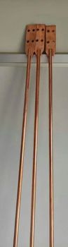 Copper Chemical Earthing Rod Material Copper Brand SABO, Sabo Thickness 17.2 mm Diameter 17.2 Mm, 17.2 mm Length Of Rod 2 mtr 3 - Shree Sales - India