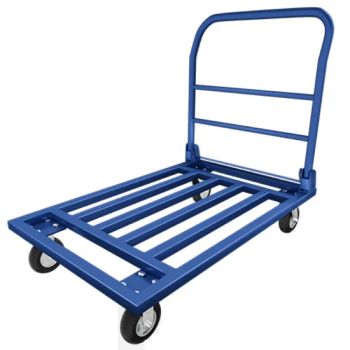 90*60cm 400kg Transportation Flatbed Pushcart Mobile Portable Square Tube Folding Hand Cart Trolley - Hengshui Haoye Co., Ltd. - China