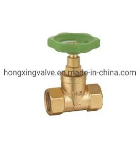 Europea Female X Female Without Drain-off Valves Brass Stop Valves - Hongxing Manufacturing Group Ltd. - China