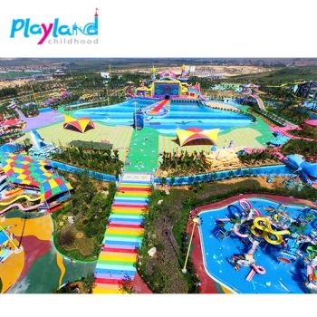 Wholesale Aqua Park Water Play Equipment Lazy River Condition New Age 3-50 Years Color Colourful HS Code 9506990000 Max Capacity >2000kg - Guangzhou Childhood Playland Co., Ltd. - China