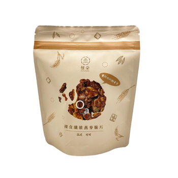 Casual Snacks Oatmeal Throws Baked Oatmeal Crisps Fruit And Grain Granola Cereal Packaged In Bag - CHAOBY ENTERPRISE CO., LTD. - Taiwan