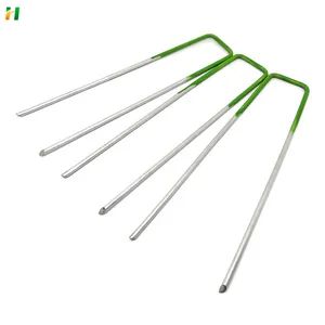 Hot Sale SOD Garden Pegs/Turf Nails/Artificial Grass Staple/U Shape Nails/SOD Staple China Factory - Hebei Ruihao Metal Products Co., Ltd. - China