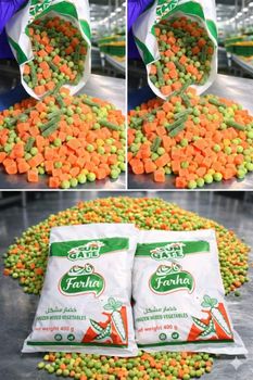 frozen Peas and Carrpt - SunGate Company of Agricultural Services - Egypt