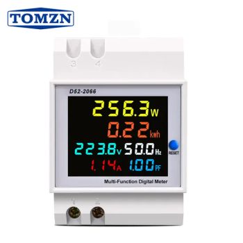 6in1 DIN Rail AC Monitor - 110V 220V 380V 100A Multifunctional Meter - Zhejiang Tongzheng Electric Co., Ltd. - China