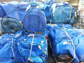Blue Drum Scrap and Flakes Place of Origin - DABELU ENTERPRISES LIMITED - Kenya