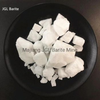 Hot Sale Plastic Barite Lump/Barytes/Barite/Baso4 Min. 88%Wht Max. 0.6%Sr Max. 0.5%Si Barytes Factory Supply - Majiang JGL Barite Mine - China