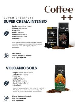Specialty Coffee Super Intensa 100% Arabica Grain 250gr bag - Unan Trading  - Maldives