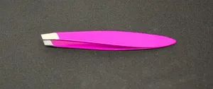 High Quality Stainless Beauty Tweezers Slanted Tips Ms12378 - KUM Beauty Shanghai Co., Ltd. - China
