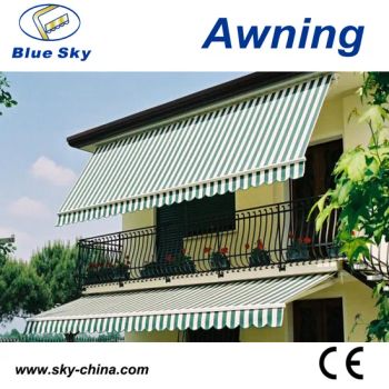 Economic Durable Patio Portable Polyester Retractable Awning Waterproof Awning for Outdoor Use B1200  - Blue Sky Leisure Products Co., Ltd. - China