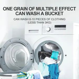  A New Type of Detergent Product High Quality Super concentrated Laundry Pods for Machine Wash Professional OEM ODM  - LK (NANJING) CO., LTD. - China
