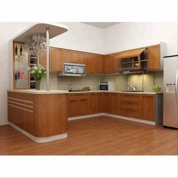 Wooden U Shape Modular Kitchens, Kitchen Cabinets, Warranty: 1-5 Years - Acme Enterprises - India