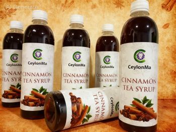 Cinnamon Tea Syrup (500ml - USD.4) - CeylonMa  - Sri Lanka