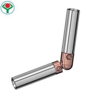 Aluminum Pipe Fittings Aluminum Clamp for Lean Production Building Kit System Low Cost Intelligent Automation - Dongguan Yusi Automation Technology Co., Ltd. - China
