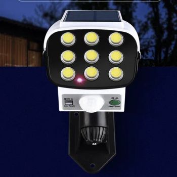 New Simulation Motion Sensor Wall Lamp Solar Surveillance Cameras LED Street Lights - Ningbo Bone International Trading Co., Ltd. - China
