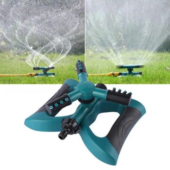 Water Sprinklers Garden Watering Systems 360 Degree Automatic Rotating Watering Sprinkler Irrigation System 3 Nozzle Pipe Hose Garden Sprinklers Tools - Hefei Chenpai International Trade Co., Ltd. - China