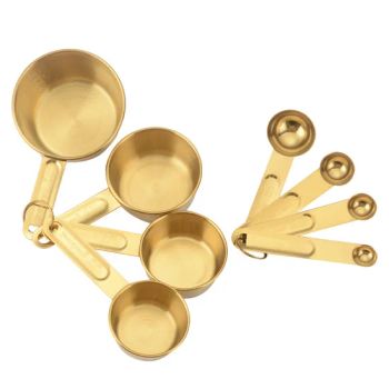 Multicolor Stainless Steel Measuring Spoons Sets for Liquid & Dry Ingredients Powder - Fuzhou Green Life Technology Co., Ltd - China