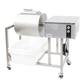 Electric Meat Processing Vacuum Marinator G.W 64kg N.W 50kg Motor 200W Capacity 40L Vacuum Pump 90W Trademark FRYKING Model NO. - FRYKING (JIANGMEN) CO., LTD. - China