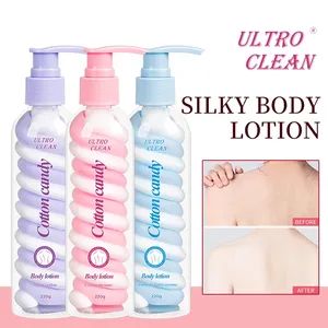 Silky Body Lotion Body Cream Hand Cream Origin China MOQ 10000PCS Specification 220g Trademark Ultro Clean/OEM Production Capacity - Hangzhou Huiji Biotechnology Co., Ltd. - China