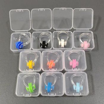Earplugs and Nose Clips in Bags/Swimming Equipment in Boxes/Swimming Silicone Earplugs and Nose Clips in Boxes/Waterproof Soft Silicone Bags/Swimming Single Ear - Yibin Haixun Machinery Technology Co., Ltd. - China