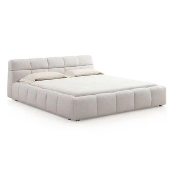Zhida Luxury up-Holstered Beds Modern Velvet Fabric Double Bed King Size Bed Frame - GUANGDONG ZHIDA FURNISHINGS INDUSTRIAL CO., LTD - China