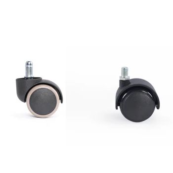 Office Chair Nylon PU Rubber Locking Castor Wheels 15D MOQ100 - Foshan Winfast Furniture Co., Ltd - China