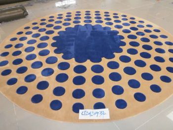 China New Hand Tufted Customized Carpets Wall to Wall Carpet Rug New Zealand Carpet Restaurant Carpet Viscose Acrylic Hotel Carpet. Lobby Flooring Carpet - QINGYUAN GLORTA CARPET CO., LTD - China