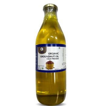 Organic groundnut oil Flavor Nutty Purity Chemical-free Processing Method Cold-press Application Cooking, Frying, Salad - Sai Sri Srinivasa Techno Works - India