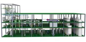 Peanut Oil Refinery Line Soybean Oil Sunflower Seed Oil Refining Workshop - Shanghai Chidan Technology & Engineering Co. Ltd - China