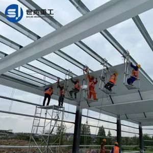Greenhouse Livestock Farm Metal Shed Skylights Ventilation Q235Q355 1Y AntiCorrosion Earthquake Resistant - Shandong Shijie Heavy Industry Co., Ltd. - China