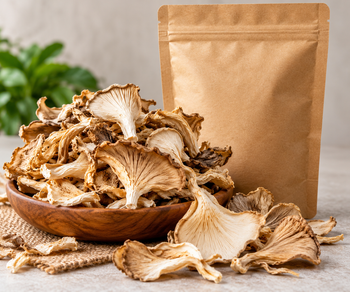 Novaterra Gold Caps – Premium Dried Oyster Mushrooms – product photo, Recommend Fallback