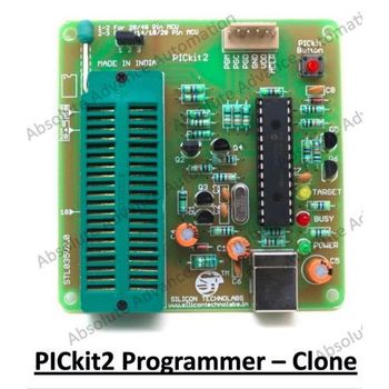 Pickit2 Programmer, 12 V Voltage 12 V Range 10-15 cm Part Number PIC Kit2 Brand Silicon Technolabs Mounting Hole Diameter 3 - Absolute Advance Automation - India