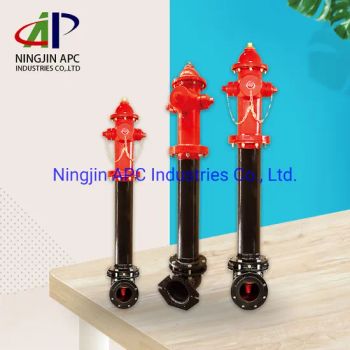 DN150 UL/FM Fire Hydrant with 2X2.5 Hose Nozzles and 1X4.5 Pumper Nozzle - NINGJIN APC INDUSTRIES INCORPORATED COMPANY - China