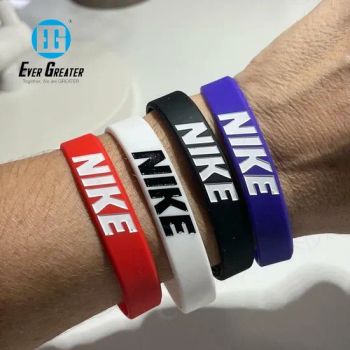 Customize Logo Rubber Wristband Swimming Pool Waterproof Silicone Bracelet - Wenzhou Guda Technology Co., Ltd. - China