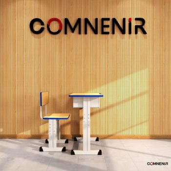 Best Sale School Sets Comfortable Wooden Double Seater Student Table and Chair for Students - Hebei Comnenir Furniture Sales Co., Ltd. - China