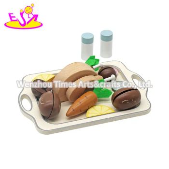 Kitchen Cooking Role Play Simulation Wooden Roast Chicken Toys for Kids W10d633 - WENZHOU TIMES ARTS&CRAFTS CO., LTD. - China
