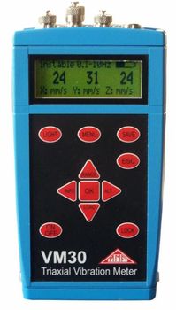 Digital Vibration Meter, For Industrial, Batteries Display Digital Calibration Automatic Power Supply Batteries Frequency Range - KVR Tekh Solutions - India