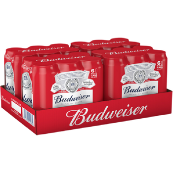 Wholesale Budweiser Lager Beer 330ml Bottle Box Barrel Bulk Packaging Options Variety Includes Steam Beer - JMB  - Canada