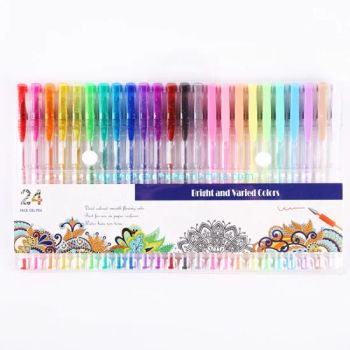 Office School Stationery Art Supplies 24PCS Gel Pen Color Color Origin China Trademark OEM Type Plug Bush HS Code - Qingyuan County Hongyun Penindustry Co., Ltd. - China