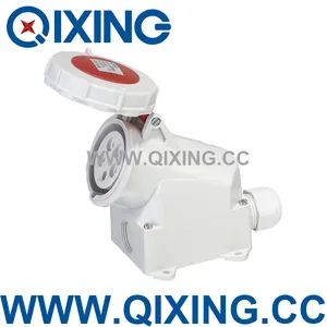 Cee/IEC IP67 Wall Mounted Socket for Industrial Application (QX1200) - Zhejiang Qixing Electric Technology Co., Ltd. - China