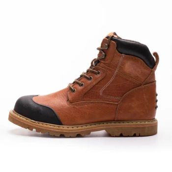 MID Cut Leahter Hiking Shoes with Steel Toe - Shandong Jiankun Protective Equipment Co., Ltd. - China