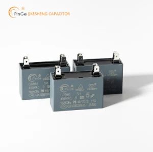Ks Pinge Cbb61 450V 3.5 UF Fan Capacitor Tolerance ±5% Trademark PinGe HS Code 85322590 Shape Square Box Capacitance - KESHENG FILM-CAP - China