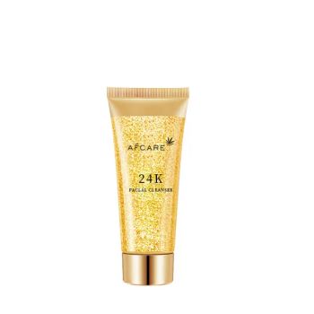 OEM Private Label Amino Acid Face Wash Deep Cleansing Facewash 24K Gold Facial Cleanser - Guangzhou Aifujia Biotechnology Co., Ltd. - China
