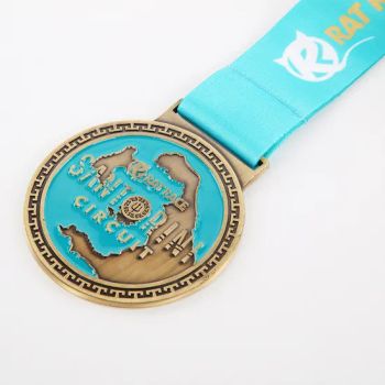 Souvenir Zinc Alloy HS Poly Bag / Bubble Lapel Pin Half Marathon - Wenzhou Hongsheng Crafts Co., Ltd. - China