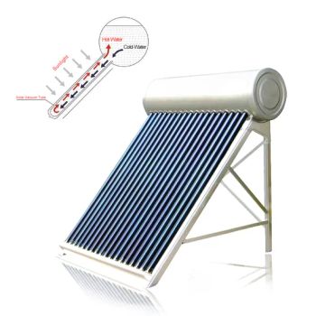 100L Color Steel Integrated Non-Pressurized Solar Thermal Water Heater Model NO. SR-NC/NS-10 Structure Compact Type Solar Collector Three Target Vacuum Tubes - Changzhou Sunrise Sistema Energia Co., Ltd. - China
